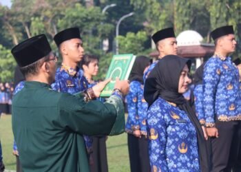 Pj Bupati Bogor Ingatkan Soal Integritas Usai Ambil Sumpah 4.044 PPPK 