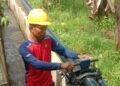 Perumda Tirta Pakuan Tangani Pipa Putus Akibat Longsor