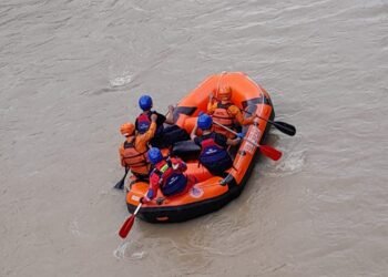 Perempuan Paruh Baya yang Hanyut di Sungai Tanjungsari Belum Ditemukan 