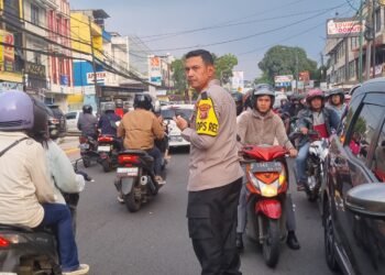 Polisi Bubarkan Konvoi Motor di Kota Bogor, 10 Motor Diamankan