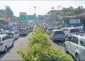 Pagi Ini Arus Lalin Padat, Polisi Terapkan One Way Arah Puncak Bogor