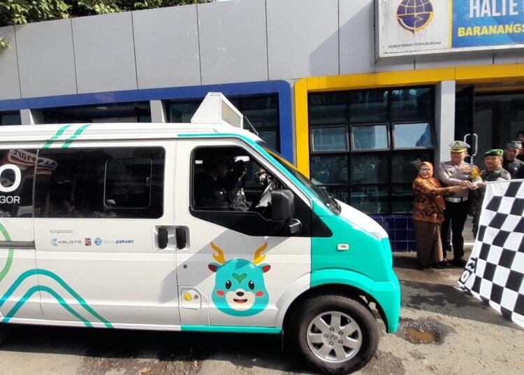 5 Angkot Listrik Mengaspal di Kota Bogor, Diuji Coba Selama 3 Bulan 