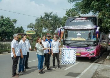 Kadin Kota Bogor Berangkatkan Ratusan Pelaku UMKM dan Mahasiswa Mudik Gratis 