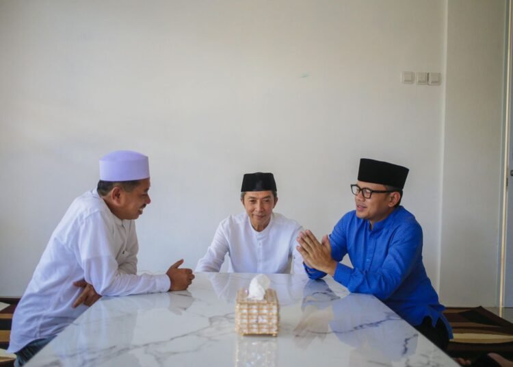 Safari Silaturahmi dan Diujung Masa Jabatan, Bima-Dedie Kunjungi Tokoh Agama