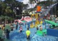 Libur Lebaran, Wahana Air The Jungle Waterpark Diserbu Pengunjung  