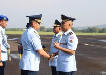 Sertijab Dilaksanakan, Jabatan Danlanud ATS Resmi Berganti