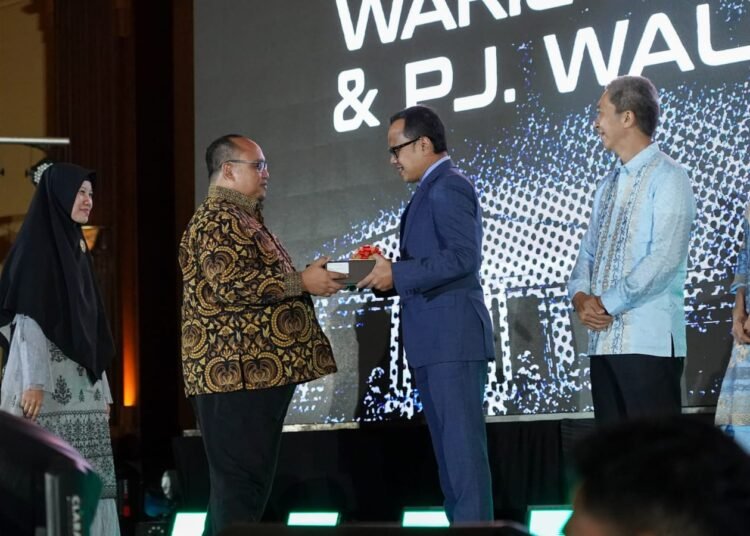 Atang Trisnanto Ucapkan Terima Kasih Kepada Bima dan Dedie di Acara Pisah Sambut