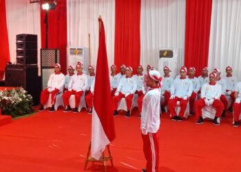 72 Napi Teroris Ucapkan Sumpah Setia NKRI di Lapas Gunung Sindur