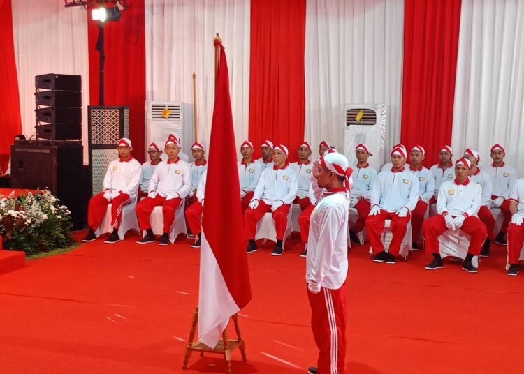 72 Napi Teroris Ucapkan Sumpah Setia NKRI di Lapas Gunung Sindur