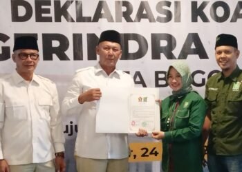 Hadapi Pilkada Kota Bogor 2024, Gerindra-PKB Resmi Koalisi 