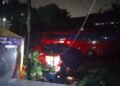 Dahan Pohon Patah Timpa Pedagang Nasi Goreng di Terminal Baranangsiang