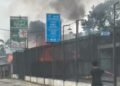 Dua Toko di Gunungputri Hangus Terbakar, Relawan Damkar Terluka