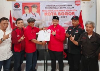 Maju Pilkada Kota Bogor, Stafsus Bupati Kediri Ikut Penjaringan PDI Perjuangan 