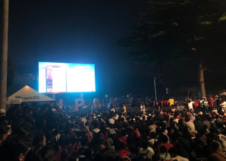 Perebutan Juara 3 Piala Asia U-23,  Pemkab Bogor Kembali Gelar Nobar di Pakansari