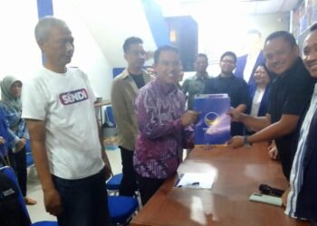 Usai Umrah, Sendi Ferdiansyah Daftar Bakal Cawalkot Bogor di NasDem