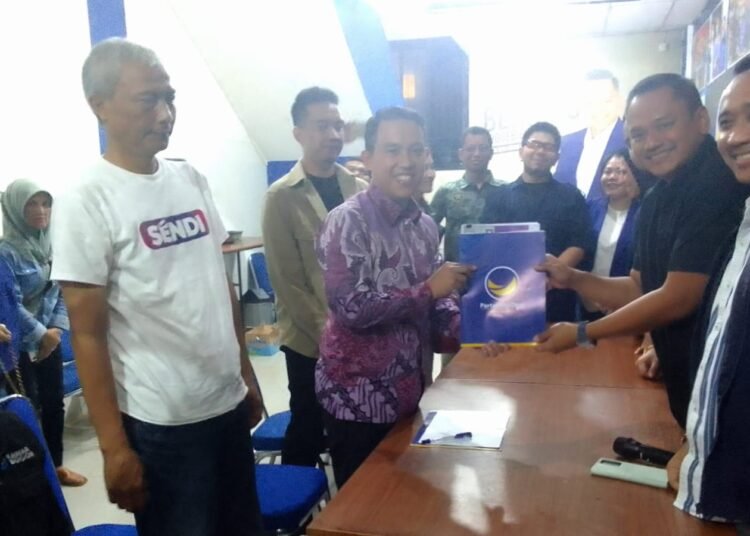 Usai Umrah, Sendi Ferdiansyah Daftar Bakal Cawalkot Bogor di NasDem