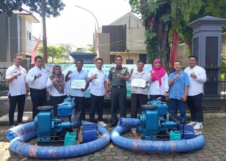 Kelompok Tani di Kota Bogor Dapat Bantuan Pompa Air