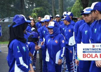 Kontingen POPWIL I Jabar Asal Kota Bogor Siap Bertanding di Kota Depok