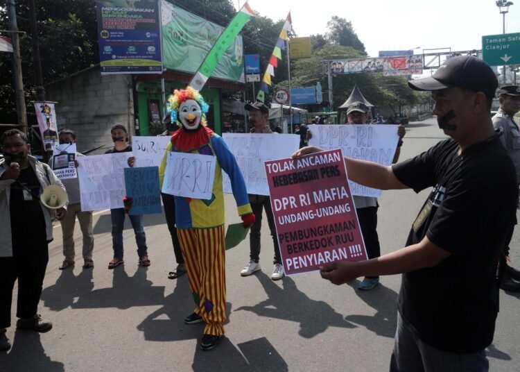 Ancam Kebebasan Pers, Jurnalis Bogor Tolak RUU Penyiaran