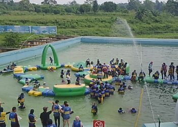 4 Hari Libur Panjang, Ribuan Pengunjung Padati Bogor Aquagame