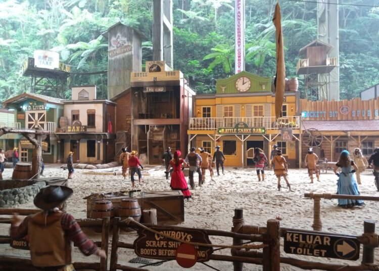 20 Tahun Anniversary Cowboy, TSI Tampilkan Pertunjukan Beberapa Wahana Cowboy