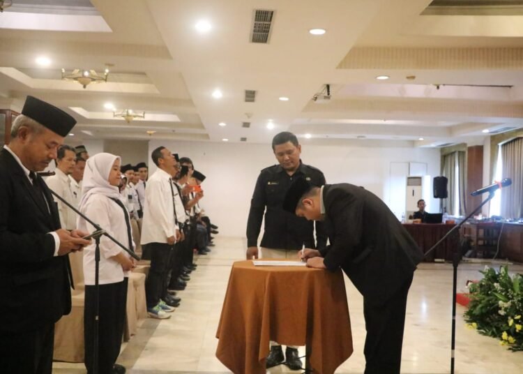 KPU Kota Bogor Tetapkan 204 Sekretaris dan Anggota Sekretariat PPS 