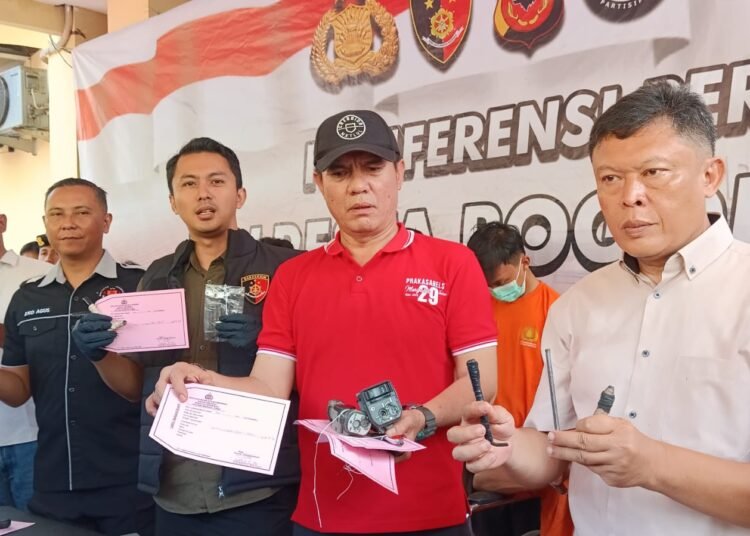 Polisi Ungkap 3 Kasus Curanmor di Bogor, 2 Pelaku Didor