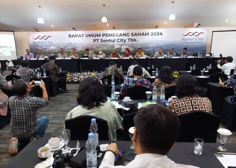 RUPS Digelar, PT Sentul City Bukukan Pendapatan Bersih hingga Rp1,7 Triliun pada 2023