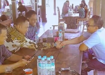 Rudy dan Iwan, “Matahari Kembar” Gerindra Duduk Bersama di Tengah Isu Perpecahan Jelang Pilkada