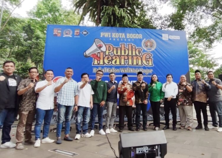 Gelar Public Hearing, PWI Kota Bogor Hadirkan Para Bakal Cawalkot 