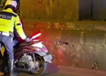 Disetop Hendak Kabur saat Razia, Pemotor Bawa Ganja Diamankan Polisi di Kota Bogor