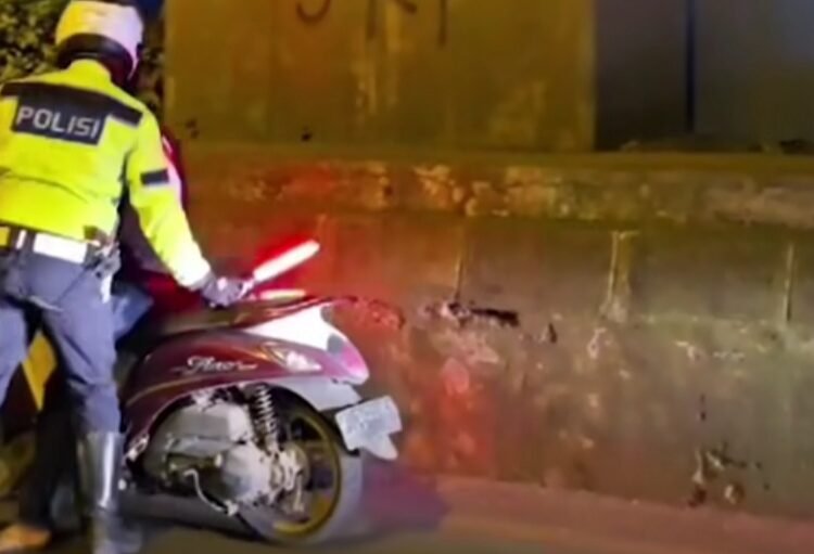 Disetop Hendak Kabur saat Razia, Pemotor Bawa Ganja Diamankan Polisi di Kota Bogor