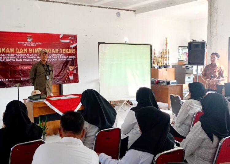 2.999 Pantarlih di Kota Bogor Siap Coklit, Warga Diimbau Siapkan KTP dan KK