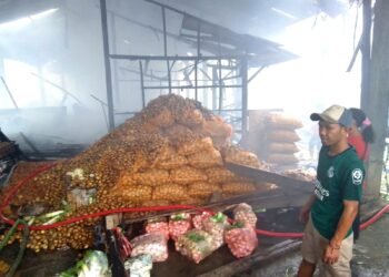 Update: Kebakaran Pasar Induk TU Kota Bogor, Diduga Akibat Kompor Gas 