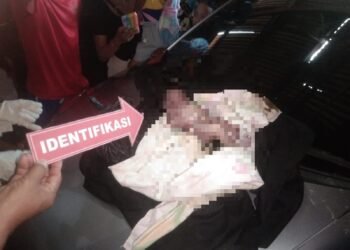 Diduga Dibuang, Bayi Terbungkus Kain Hitam Ditemukan Meninggal di Cariu