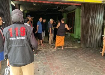 Diduga Korsleting Listrik, Rumah Kontrakan di Katulampa Terbakar 
