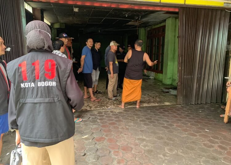 Diduga Korsleting Listrik, Rumah Kontrakan di Katulampa Terbakar