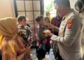 Bayi yang Sempat Tertukar Rayakan Ultah ke 2 Bersama Kapolres Bogor