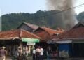 Kebakaran, Pedagang Ungkap Beberapa Kios Terbakar di Pasar Ciampea Baru