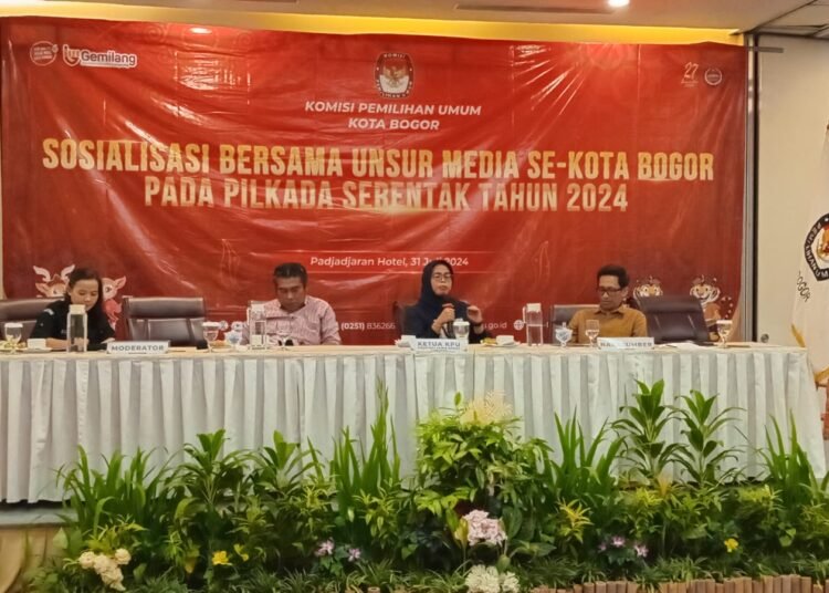 KPU Kota Bogor Ajak Media Sukseskan Pilkada 2024 