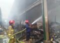 Update: Kebakaran Pasar Induk TU Kota Bogor Disertai Ledakan