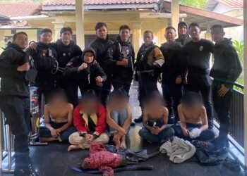 Diduga Hendak Tawuran, 8 Remaja Bawa Sajam Diamankan Polisi di Kota Bogor