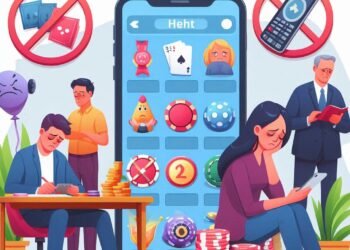 ilustrasi bahaya judi online