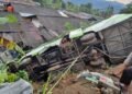 Bus Rombongan Keluarga dari Jakarta Kecelakaan di Cisarua Bogor