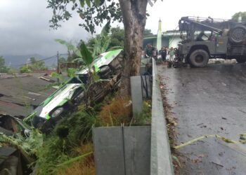 Kecelakaan Bus Rombongan Asal Jakarta di Cisarua, Polisi: 9 Penumpang Terluka 
