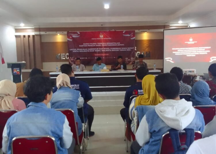 Jumlah Pemilih di Kecamatan Bogor Tengah Naik di Pilkada 2024