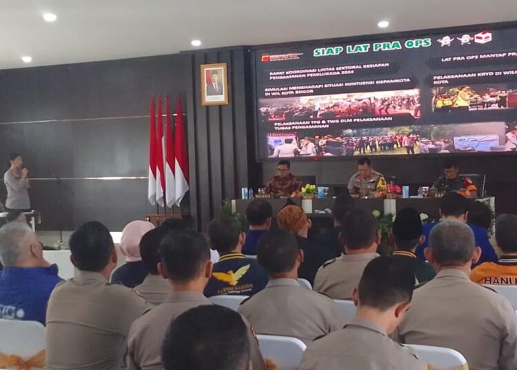 1.617 Personel Siap Amankan Pilkada Serentak di Kota Bogor