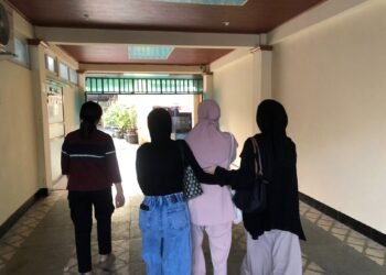 Sebelum Buat Laporan ke Polres,  Korban KDRT Sukaraja Jalani Visum di RSUD Cibinong
