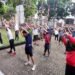 Jumat Sehat, Wartawan PWI Kota Bogor Ramai-ramai Olahraga