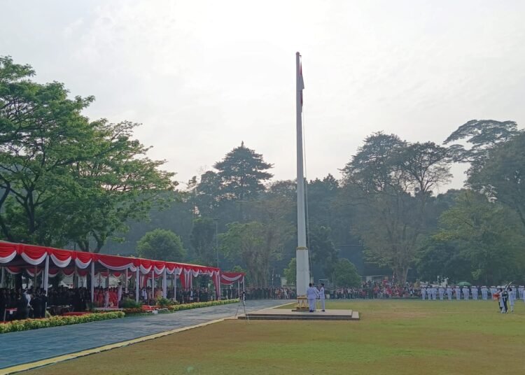Upacara HUT ke-79 RI, Pj Wali Kota Bogor Ajak Mengenang Jasa Pahlawan